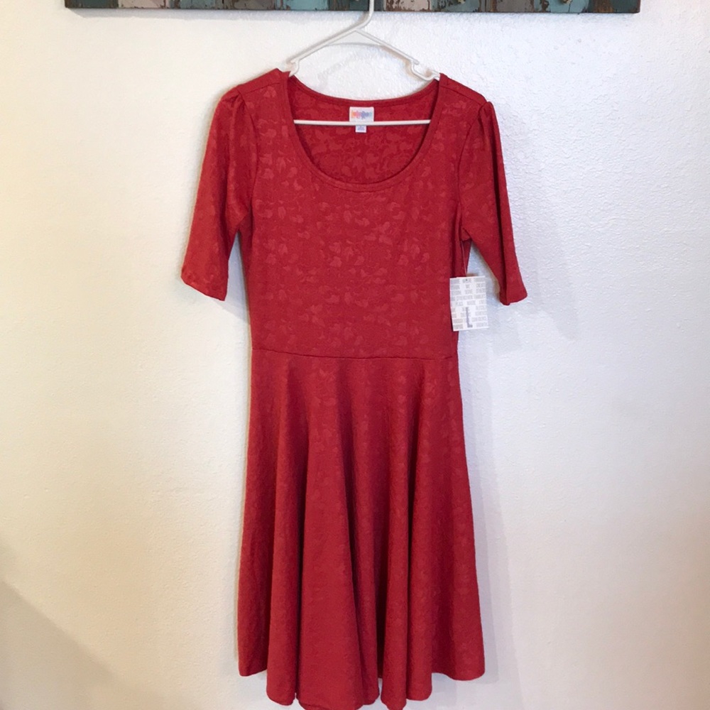 NWT Red Nicole Dress Large 🦄🦄🦄